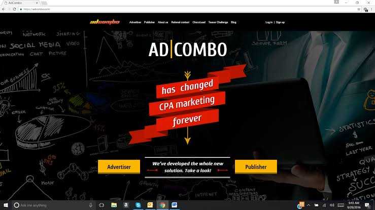 Adcombo Review: CPA based ad Network for Affiliate 1 Adcombo Review