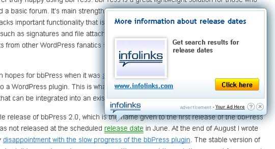 Infolinks Review