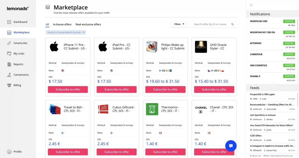 lemonads marketplace