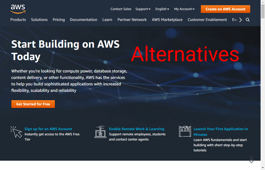 AWs Alternatives